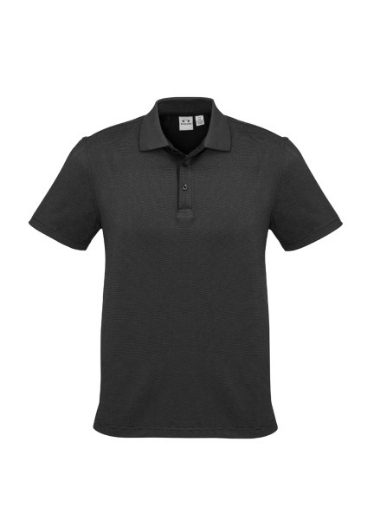 Picture of Biz Collection Mens Shadow Polo Shirt Cotton Rich Soft Feel Cross Dye